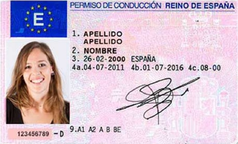 Carnet de conducir español
